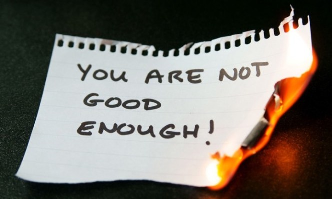 you are not good enough
